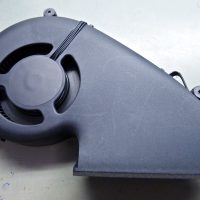 A kiszerelt ventilátort is alaposan megtisztítottuk
