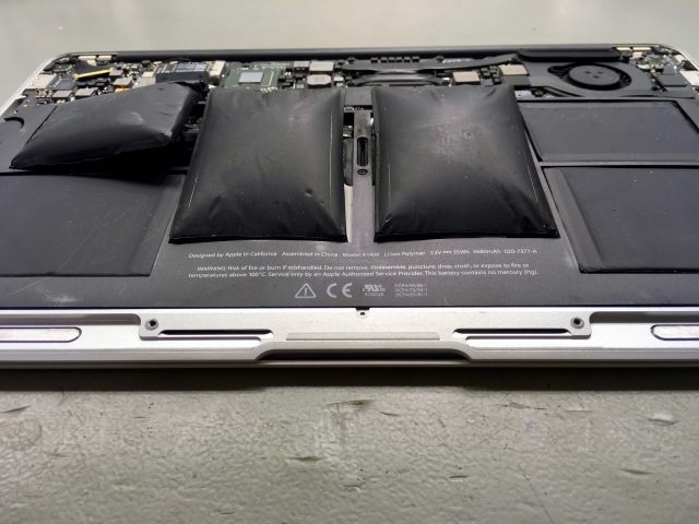 Duzzadt akku, MacBook