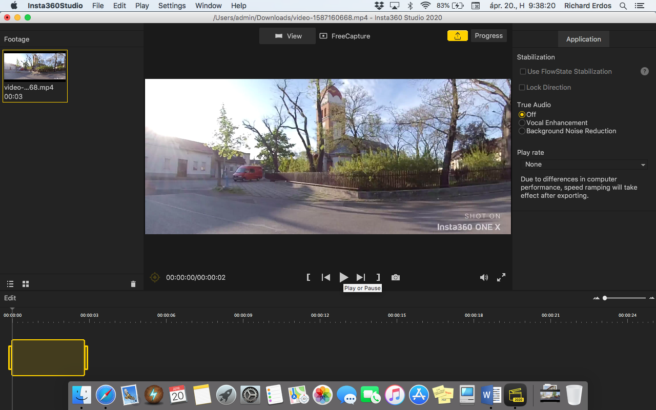 INSTA360 STUDIO 2020