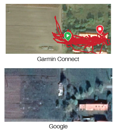 Garmin vs. Google térkép