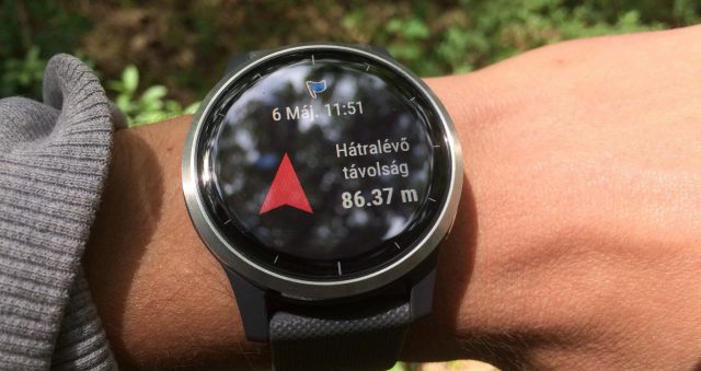 Garmin vívoactive 4 teszt – navigáció az okosóra segítségével