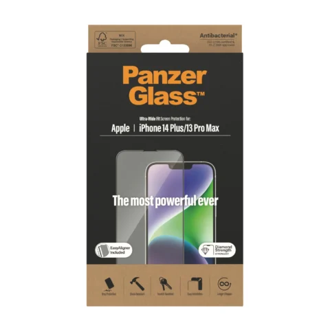 PanzerGlass™ iPhone 13 Pro Max/14 Plus - antibakteriális védőfólia