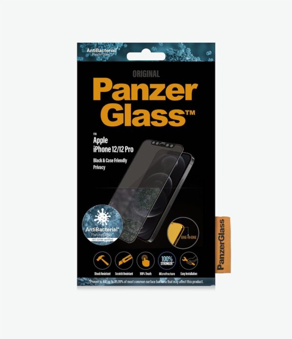 PanzerGlass™ iPhone 12/12 Pro fólia