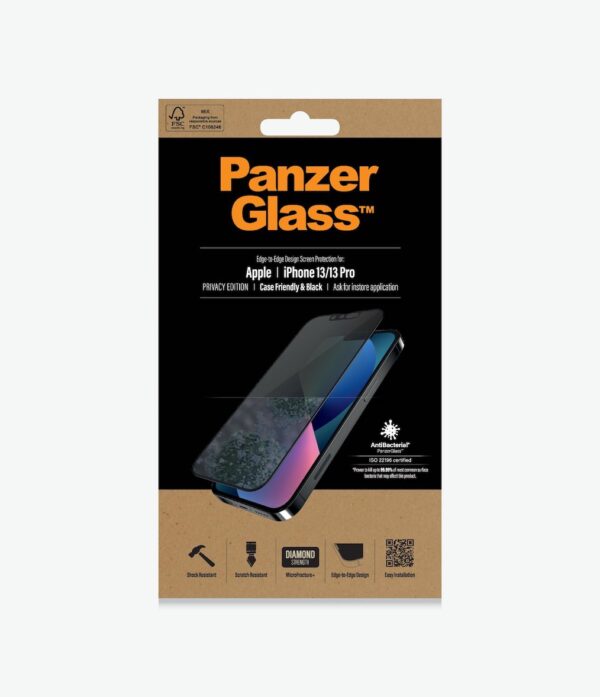 PanzerGlass™ iPhone 13/13 Pro fólia