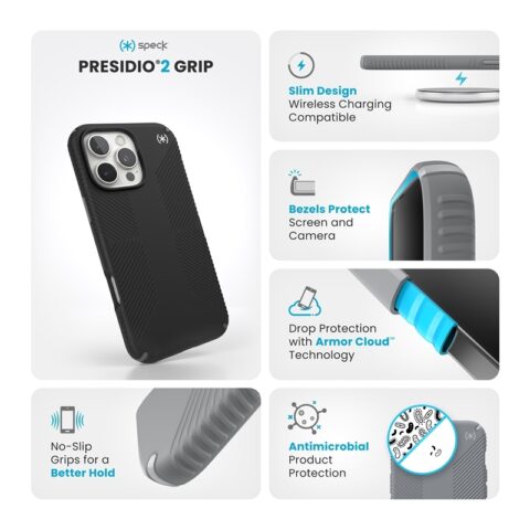 Speck Presidio 2 GRIP for iPhone 16 Pro Max - Image 3