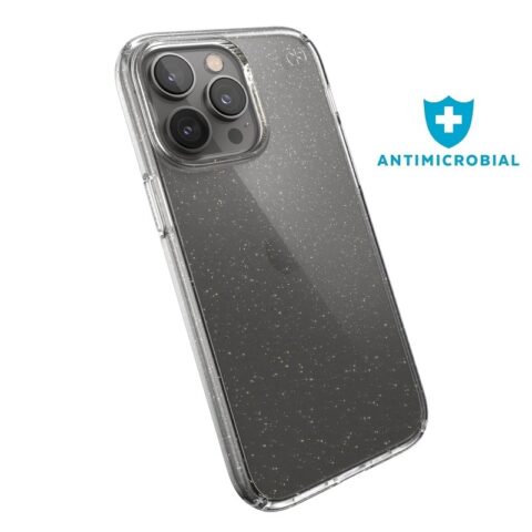 Speck Presidio Perfect-Clear with Glitter for iPhone 14 Pro Max
