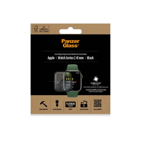 PanzerGlass - 41mm Apple Watch Series 7/8 Üvegfólia - Image 2