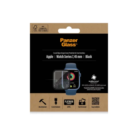 PanzerGlass - 45mm Apple Watch Series 7/8 Üvegfólia - Image 2