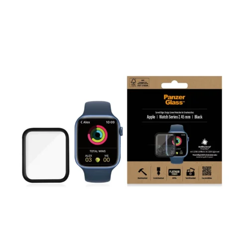 PanzerGlass - 45mm Apple Watch Series 7/8 Üvegfólia - Image 3