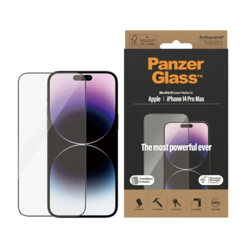 PanzerGlass™ iPhone 14 Pro Max - antibakteriális védőfólia - Image 3