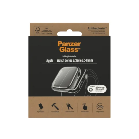 PanzerGlass™ Full Body Apple watch 7/8 41mm - Átlátszó - Image 3
