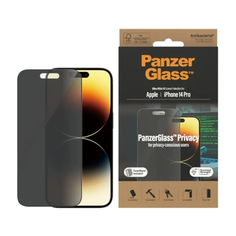 PanzerGlass™ iPhone 14 Pro - betekintésgátló üvegfólia - Image 2