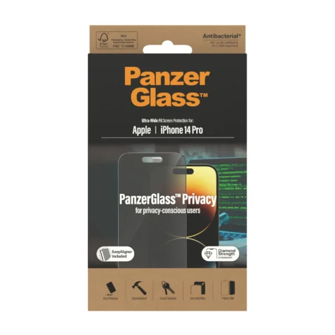 PanzerGlass™ iPhone 14 Pro - betekintésgátló üvegfólia - Image 3