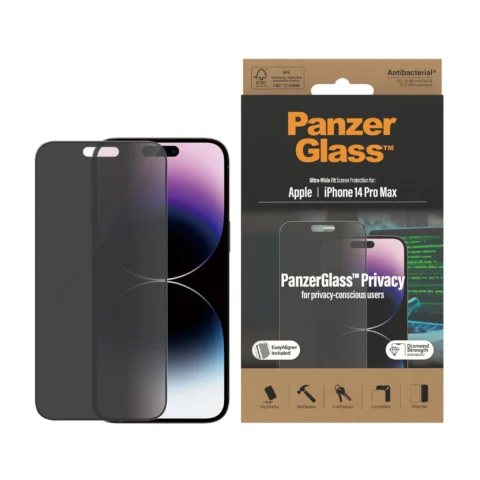 PanzerGlass™ iPhone 14 Pro Max - betekintésgátló üvegfólia - Image 2