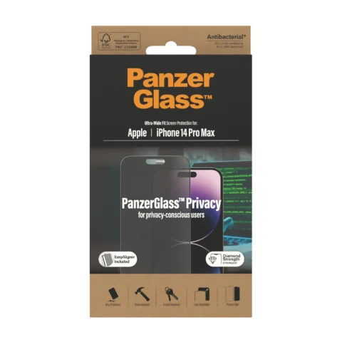 PanzerGlass™ iPhone 14 Pro Max - betekintésgátló üvegfólia - Image 3