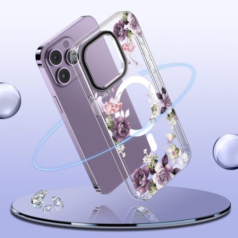 TP MagSafe Floral Case for iPhone 12 / 12 Pro - Image 2