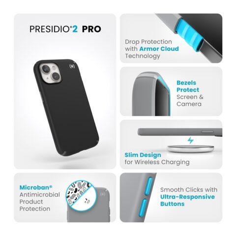 Speck Presidio 2 Pro for iPhone 15 - Image 6