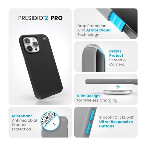 Speck Presidio 2 Pro for iPhone 15 Pro Max - Image 6