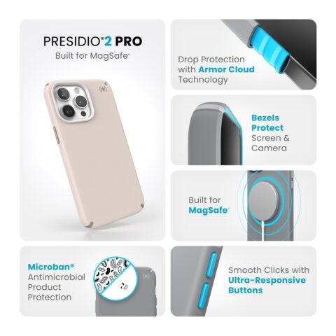 Speck Presidio 2 Pro with MagSafe for iPhone 15 Pro Max - Image 6