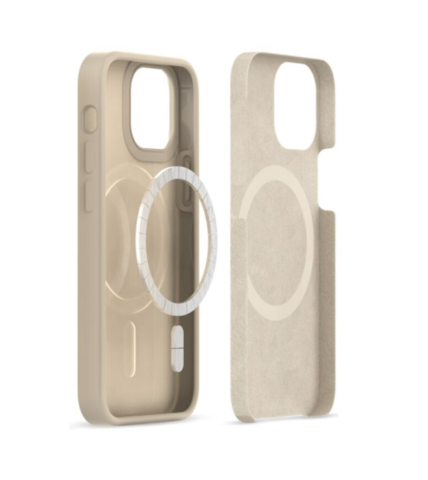 TP Silicone MagSafe Case for iPhone 12 / 12 Pro - bézs - Image 2