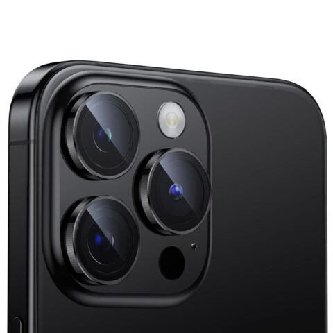 Hofi CamRing Pro+ iPhone 14 Pro / 14 Pro Max kameralencse védő üvegfólia - Image 2