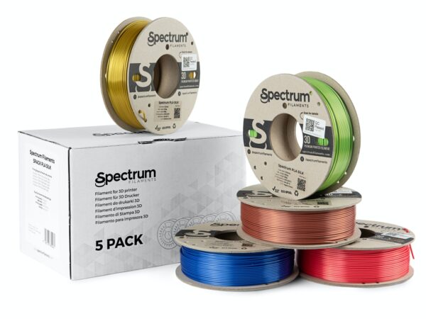Spectrum 5PACK PLA SILK 1.75mm (5x 0.25kg) filament