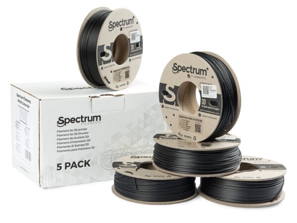 Spectrum 5PACK Carbon Set 1.75mm (5x 0.25kg) filament