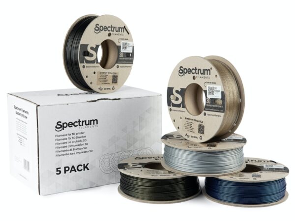 Spectrum 5PACK PLA Glitter 1.75mm (5x 0.25kg) filament