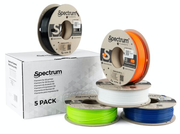 Spectrum 5PACK PET-G Premium 1.75mm (5x 0.25kg) filament