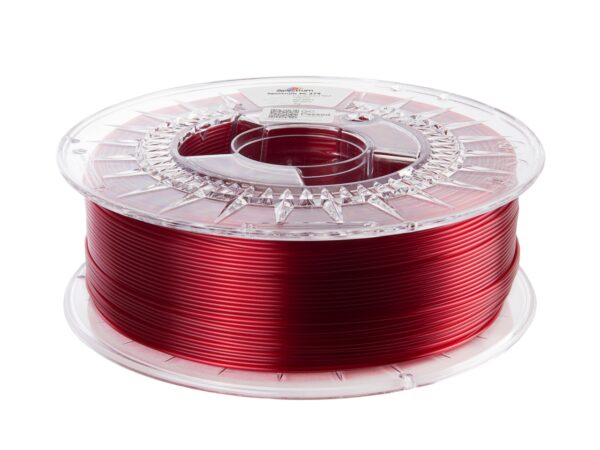 Spectrum PC 275 1.75mm TRANSPARENT RED 1kg filament