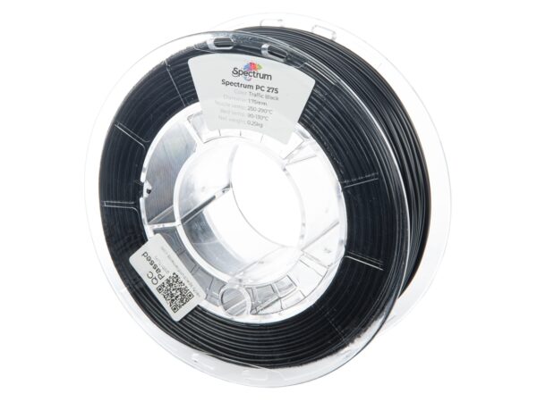 Spectrum PC 275 1.75mm TRAFFIC BLACK 0.25kg filament