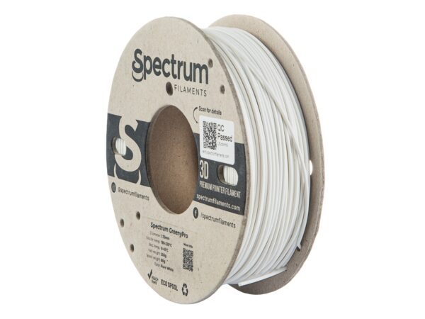 Spectrum GreenyPro 1.75mm PURE WHITE 0.25 kg filament