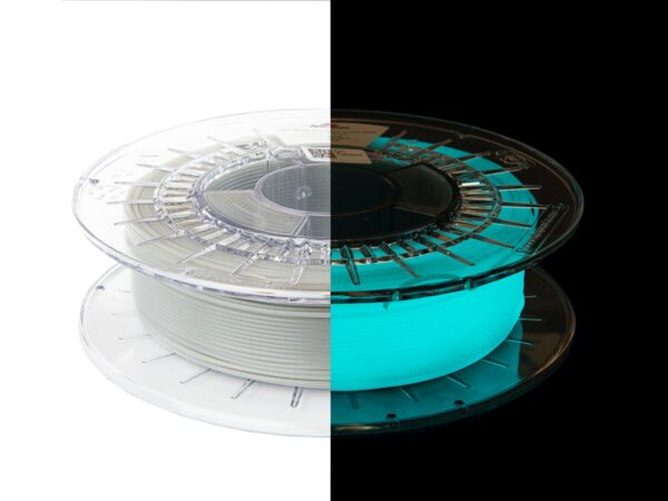 Spectrum PET-G Glow in the Dark 1.75mm BLUE 0.5kg filament