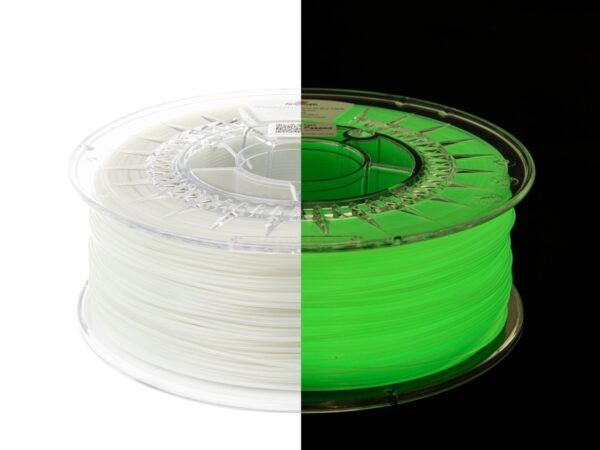 Spectrum PET-G Glow in the Dark 1.75mm YELLOW-GREEN 1kg filament