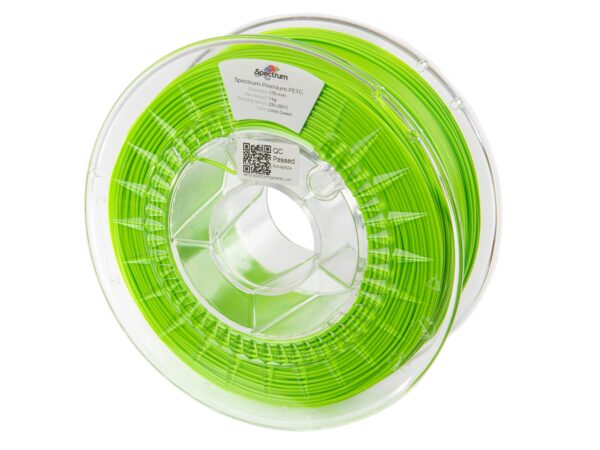 Spectrum PET-G Premium 2.85mm LIME GREEN 1kg filament