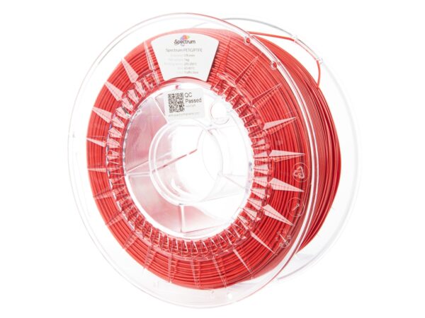Spectrum PET-G/PTFE 1.75mm TRAFFIC RED 1kg filament