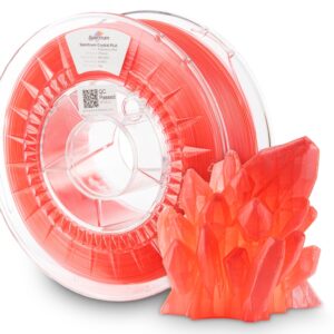 Spectrym PLA Crystal 1.75mm RASPBERRY RED 1kg filament