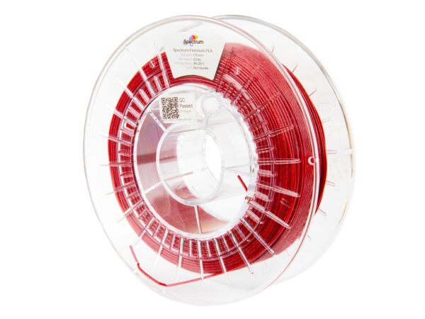 Spectrum PLA Glitter 1.75mm SPARKLE RED 0.5kg filament