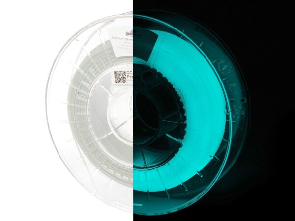 Spectrum PLA Glow in the Dark 1.75mm BLUE 0.5kg filament