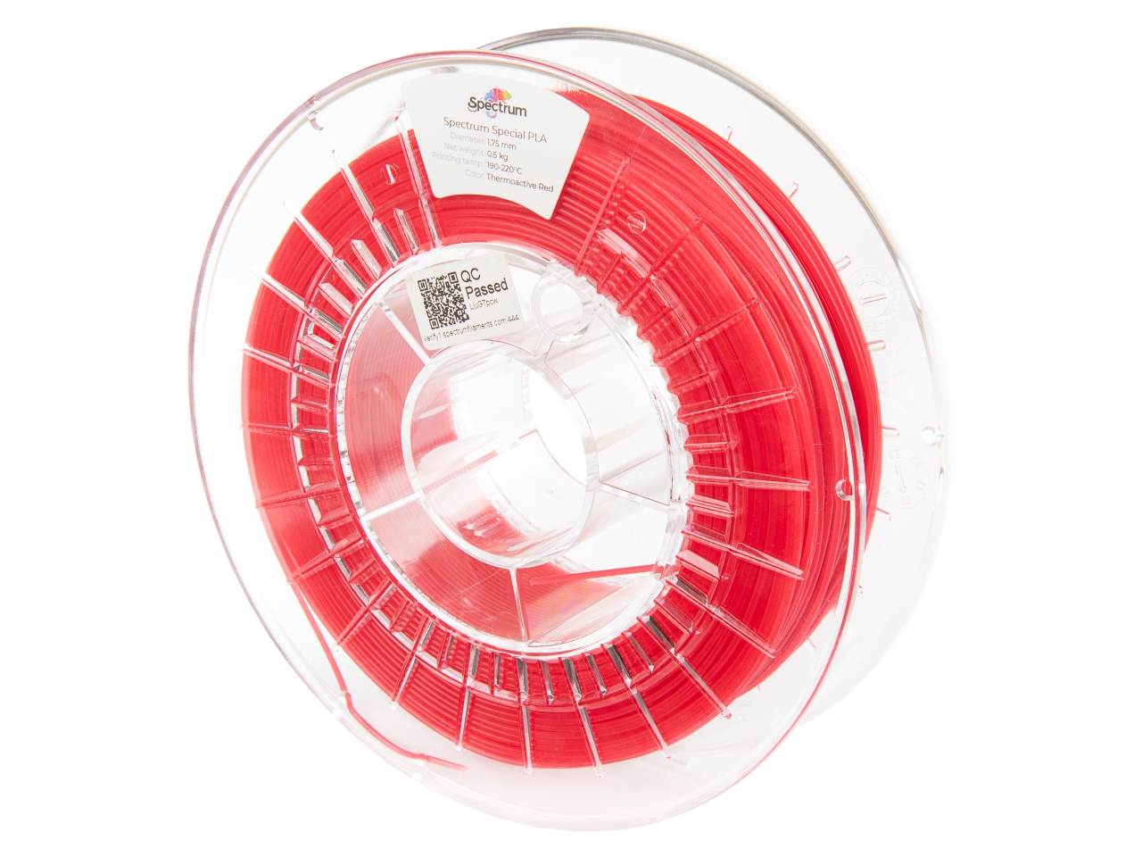 Spectrum PLA 1.75mm THERMOACTIVE RED 0.5kg filament