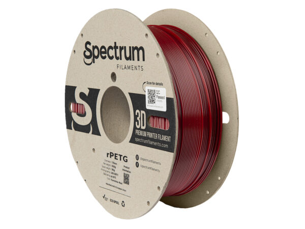 Spectrum rPETG 1.75mm CARMINE RED 1kg filament