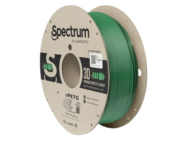 Spectrum rPETG 1.75mm TRAFFIC GREEN 1kg filament