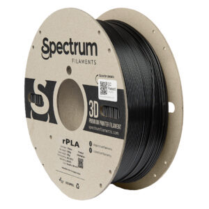 Spectrum r-PLA 1.75mm TRAFFIC BLACK 1kg filament