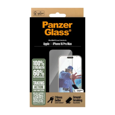 PanzerGlass™ iPhone 16 Pro Max - Prémium védőfólia - Image 3