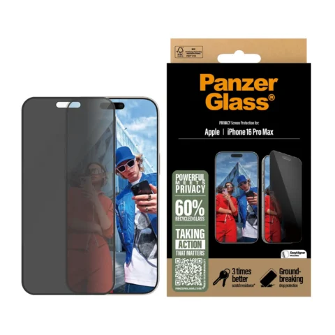 PanzerGlass™ iPhone 16 Pro Max – betekintésgátló üvegfólia - Image 2