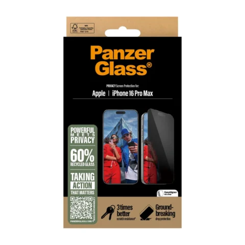 PanzerGlass™ iPhone 16 Pro Max – betekintésgátló üvegfólia - Image 3