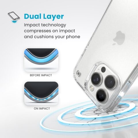 Speck Presidio Perfect-Clear for iPhone 16 Pro - Image 4