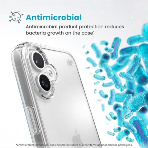 Speck Presidio Perfect-Clear for iPhone 16 Plus - Image 5
