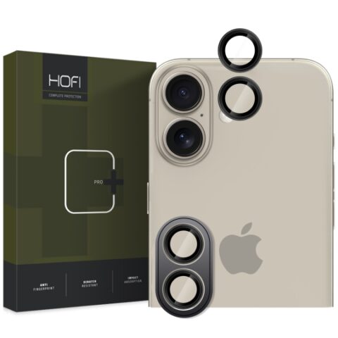 Hofi CamRing Pro+ iPhone 16 / 16 Plus kameralencse védő üvegfólia