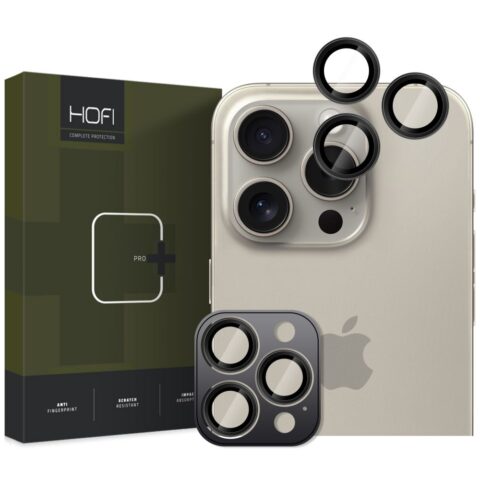 Hofi CamRing Pro+ iPhone 16 Pro / 16 Pro Max / 17 Pro / 17 Pro Max kameralencse védő üvegfólia